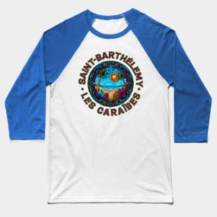 Saint Barthélemy, The Caribbean Baseball T-Shirt